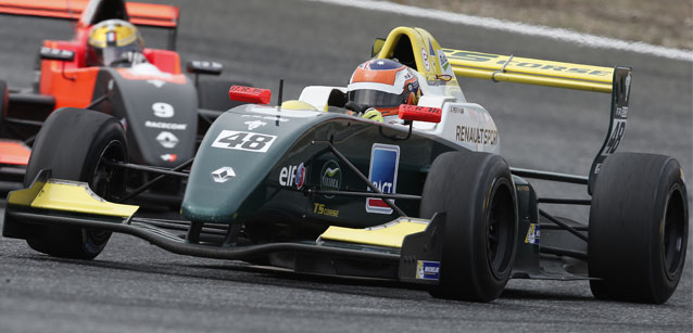 Estoril, gara 1<br />Vince Palmer, TS Corse a podio