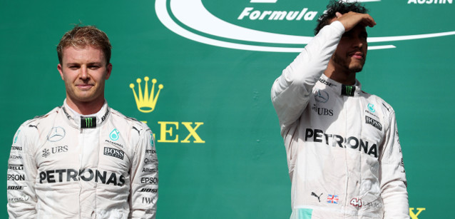 Rosberg-Hamilton, in Messico<br />il primo match-ball del tedesco