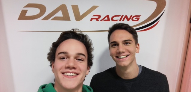 I fratelli Cazzaniga con DAV Racing