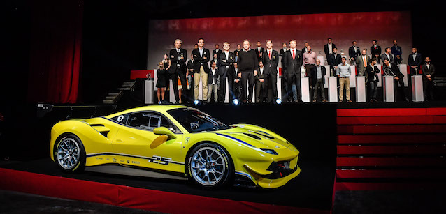 Presentata la Ferrari 488 Challenge