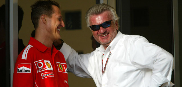 Weber: "Soffro molto senza<br />poter vedere Schumacher"