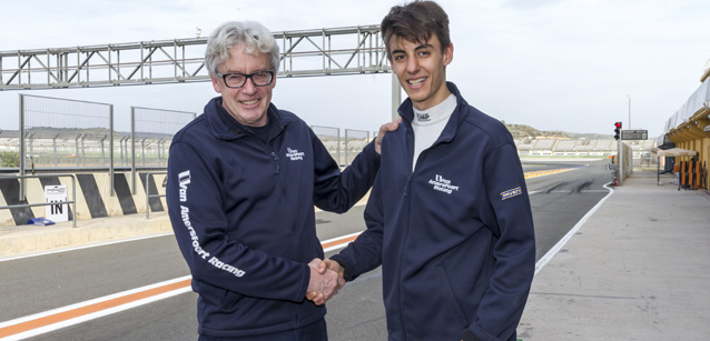 Mueller-Crepon con Van Amersfoort<br />nella Formula 4 tedesca