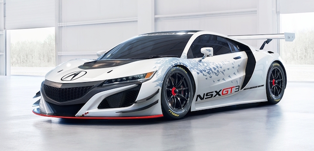 Honda presenta la NSX GT3