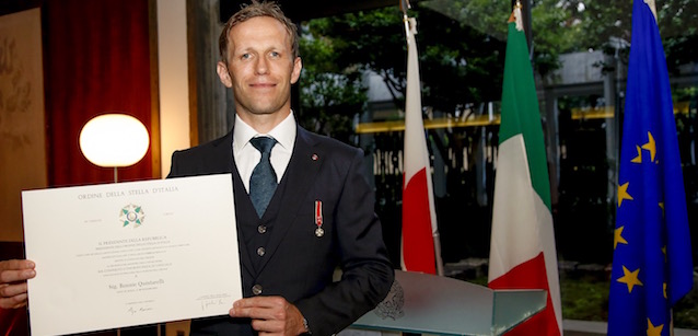 Quintarelli nominato Ufficiale <br />dell'Ordine della Stella d'Italia