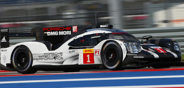 Austin - Gara<br />Audi veloce, Porsche vincente
