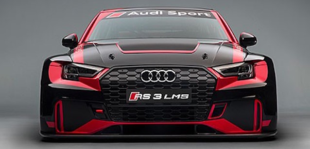 A Parigi l'Audi presenta la RS3 LMS