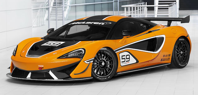 Verschuur con le McLaren in GT4