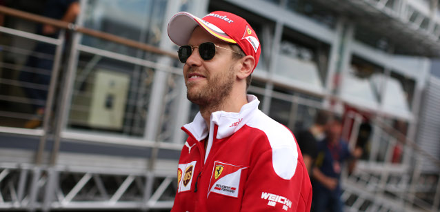 Vettel carica la Ferrari<br />"Siamo sulla strada giusta"