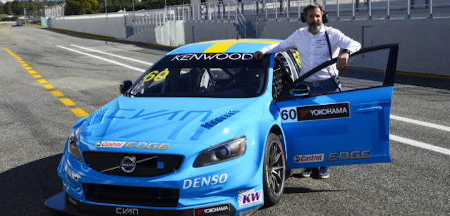 Yvan Muller collaudatore Volvo