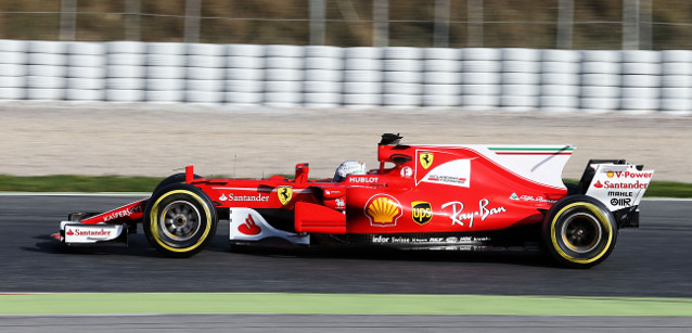 Montmel&ograve; - 5° turno<br />Vettel impressiona con le ultrasoft