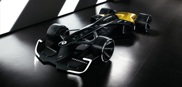 R.S. 2027, cos&igrave; la Renault<br />immagina la F1 tra dieci anni