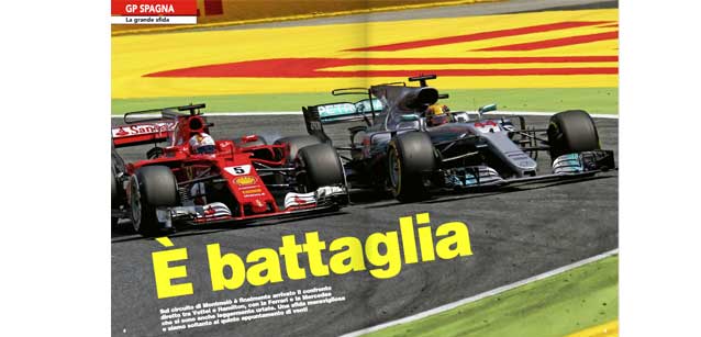 Vettel vs Hamilton<br />Confronto ravvicinato