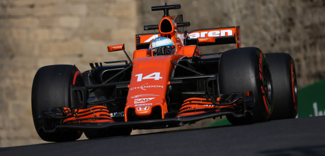 Penalit&agrave; in griglia per il duo McLaren<br />Alonso saggia la nuova PU, ma si ferma