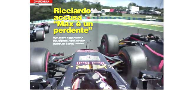 Tutta la rabbia di Ricciardo