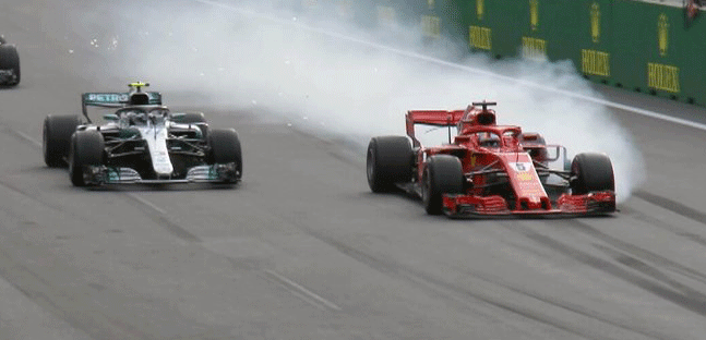 Hamilton torna alla vittoria<br />Vettel osa troppo, Raikkonen secondo
