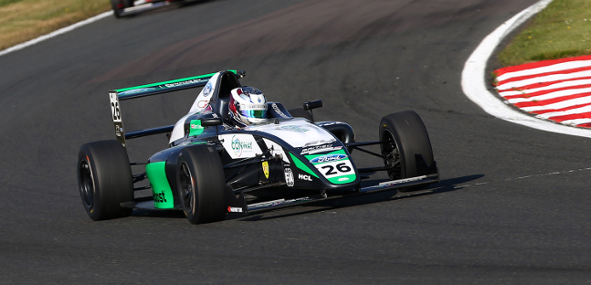 British F4 a Oulton Park<br />Jewiss supera Simmons in classifica