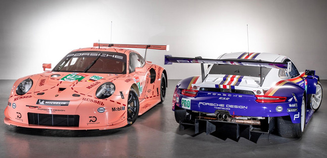 Livree storiche per Porsche<br />alla 24 Ore di Le Mans 2018