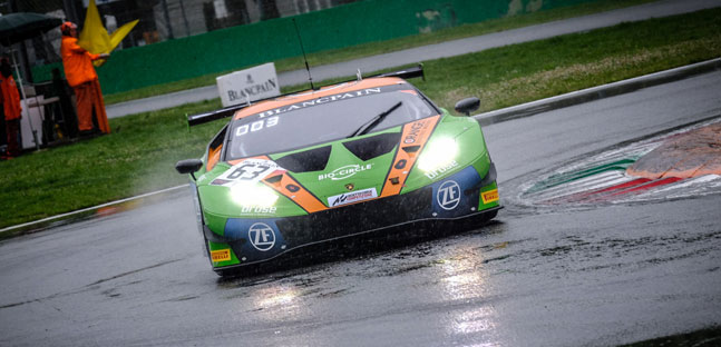 Endurance a Monza, qualifica <br />Lamborghini in pole nel diluvio <br />