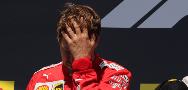 Vettel: "Non potevo fare niente<br />di diverso, sono incazzato"