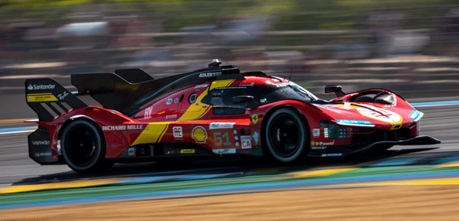 Le Mans - Ore 14.00<br />Ferrari e Toyota separate da 10"