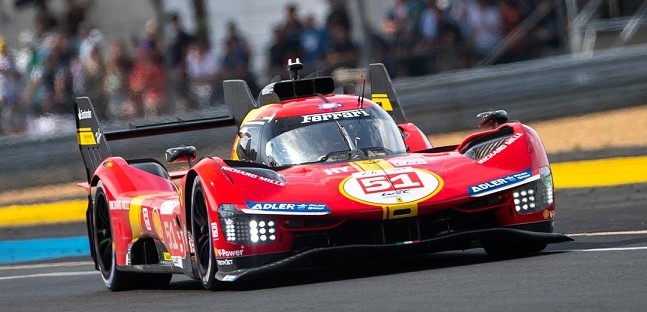 Ferrari torna sul tetto di Le Mans<br />Pier Guidi-Giovinazzi-Calado nella storia