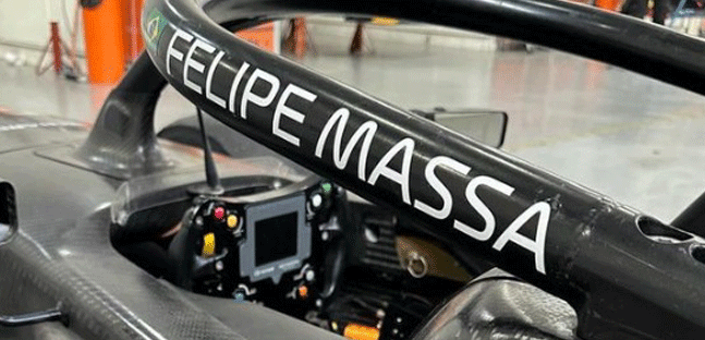 Anteprima San Paolo<br />L'ex F1 Massa nelle prove libere