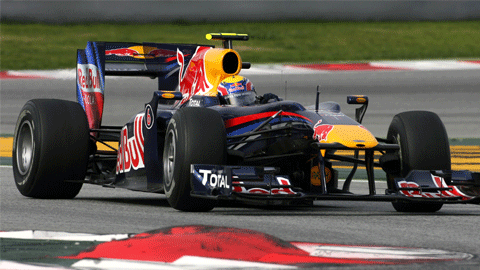 Catalunya, 1° turno<br>Webber scatena la Red Bull