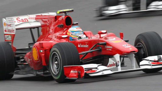 Hockenheim - Libere 2<br>Alonso lancia la sfida alle Red Bull