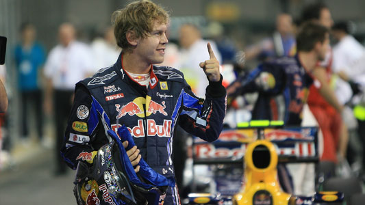 Abu Dhabi - Gara<br>Vettel &egrave; il campione del mondo