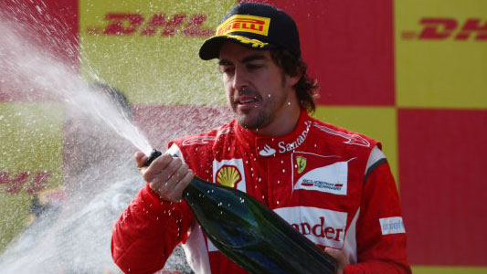 Alonso con la Ferrari fino al 2016