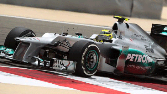 Al Sakhir - Libere 3<br>Rosberg non si ferma pi&ugrave;