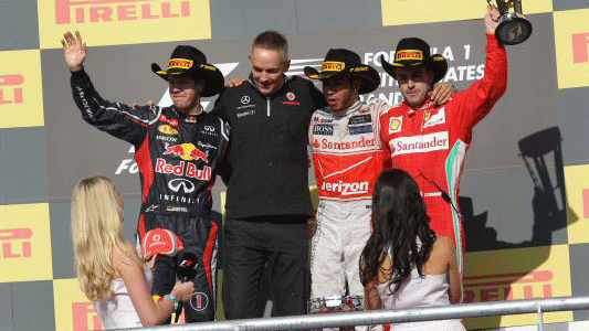 Austin - Gara<br>Vettel 273, Alonso 260 - Red Bull campione