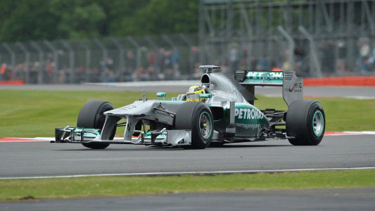 Silverstone - La cronaca<br>Rosberg vince una gara pazza