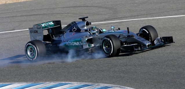 Rosberg &egrave; soddisfatto:<br />'Le gomme posteriori sono cambiate molto"
