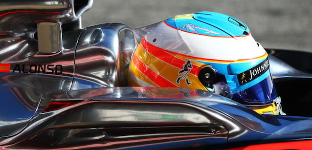 La McLaren incolpa il vento<br />Alonso in forse per i prossimi test