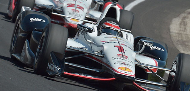 Indy, Carb day<br />Power al top, pretattica Andretti