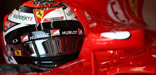 Vettel orgoglioso del lavoro<br />Raikkonen fiducioso sul via