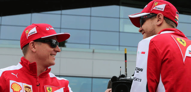 La Ferrari non cambia<br />e conferma Raikkonen