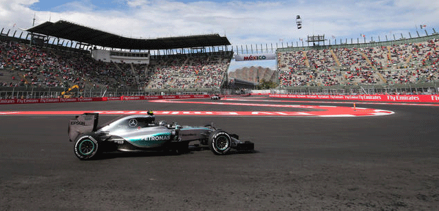 Mexico City - Libere 2<br />Rosberg lancia la sfida