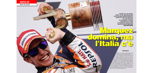 È online il Magazine n.312<br />Marquez domina, ma l'Italia c'è<br />
