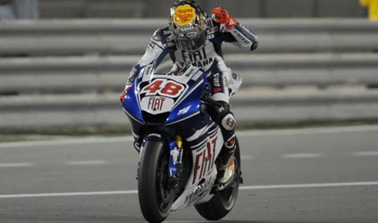 La rivincita Michelin<br>'Meglio senza Rossi'