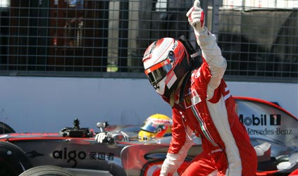 Melbourne - Gara<br>Kimi Raikkonen vero dominatore