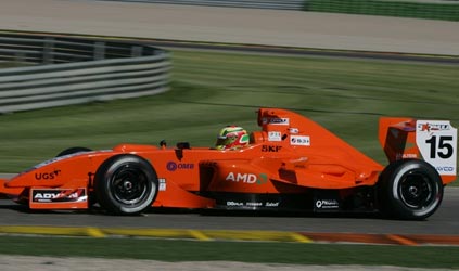 Valencia - Qualifica<br>Gotz in pole, Gatto in 1. fila
