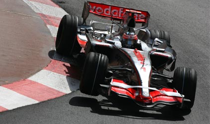 Monte Carlo - Qualifica<br>Alonso-Hamilton 1. fila