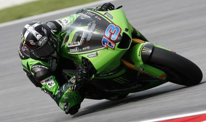 Sepang, Libere 3: <br> Lampo finale di Anthony West