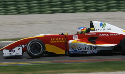 Valencia, libere 3: Roberto Merhi sale in cattedra