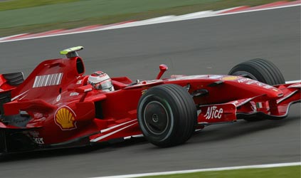 Silverstone - Libere 2<br>Kimi Raikkonen scatenato
