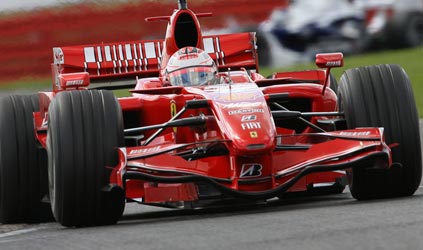 Silverstone - Libere 3<br>Raikkonen sfida Alonso