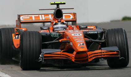 La Spyker appieda Albers<br>Nei test di Spa il sostituto