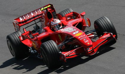 Nurburgring - Qualifica<br>Kimi Raikkonen in pole